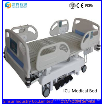 ISO / Ce Approved Luxury Electric Hospital ICU Lits Médicaux Multifonctions